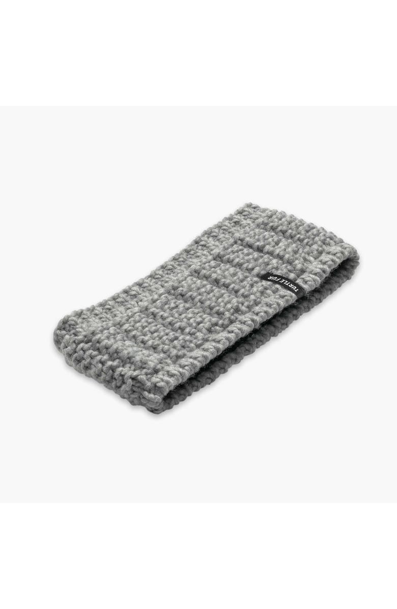 Turtle Fur Shay Knit Headband, Alternate, color, Smoke