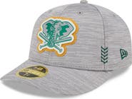 New Era Men's New Era  Gray Oakland Athletics 2024 Clubhouse Low Profile 59FIFTY Fitted Hat