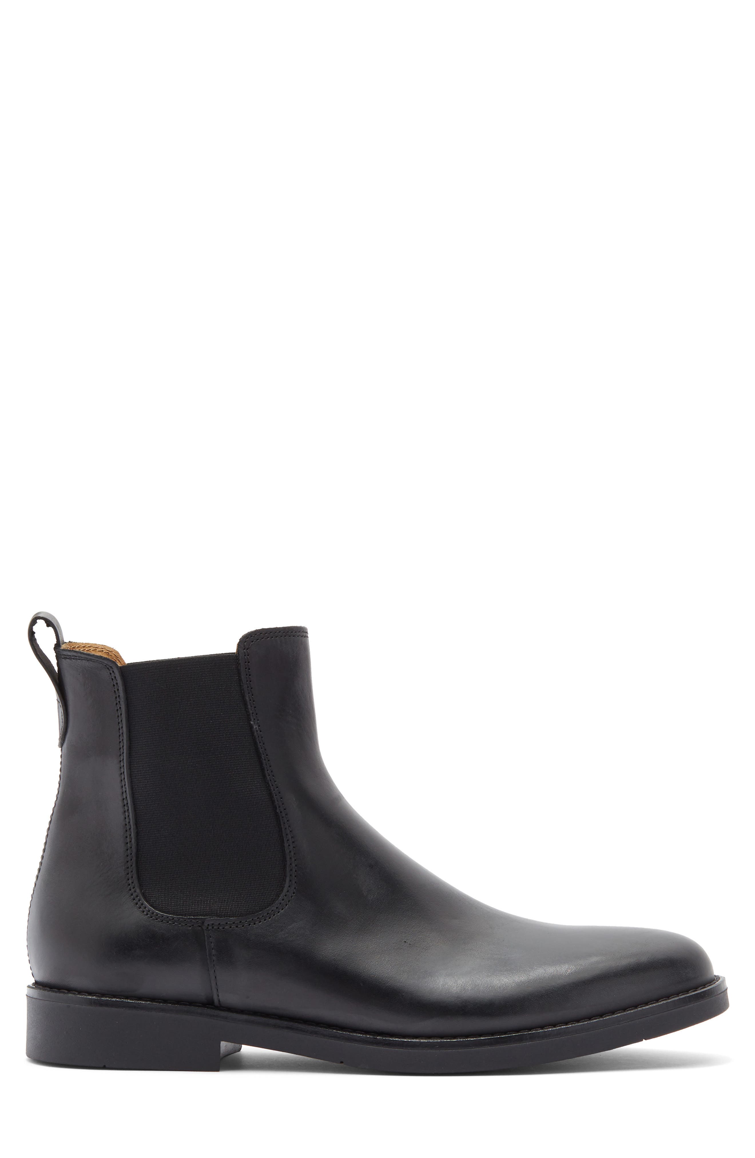 Bruno Magli Maximo Chelsea Boot, Alternate, color, Black