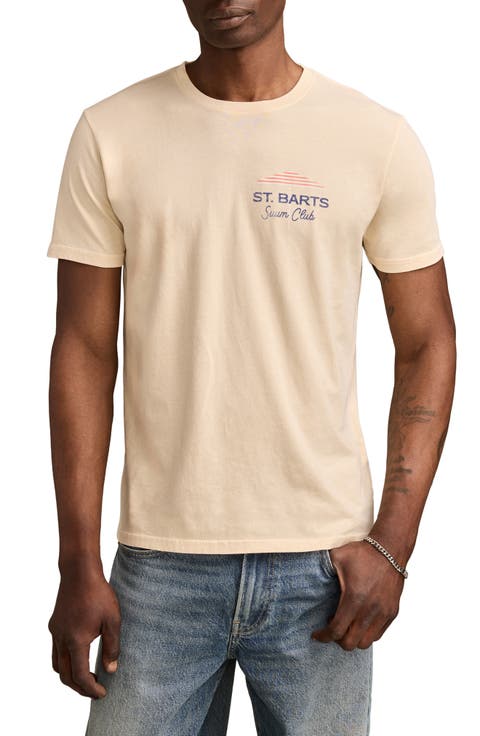 St. Bart's Swim Club Cotton Graphic T-Shirt
