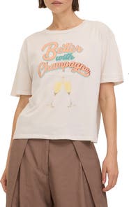 Project Social T Better with Champagne Graphic T-Shirt