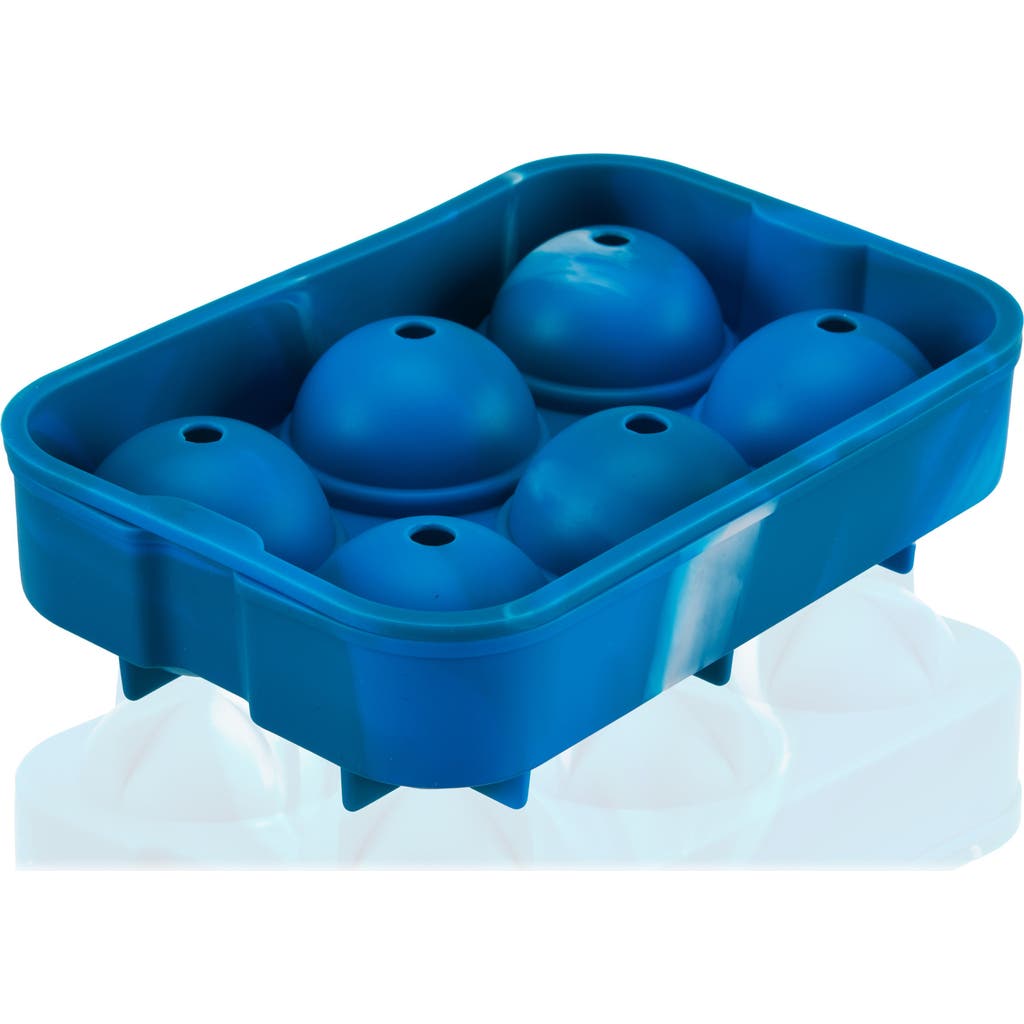 Host Silicone 2" Ice Sphere Mold In Blue