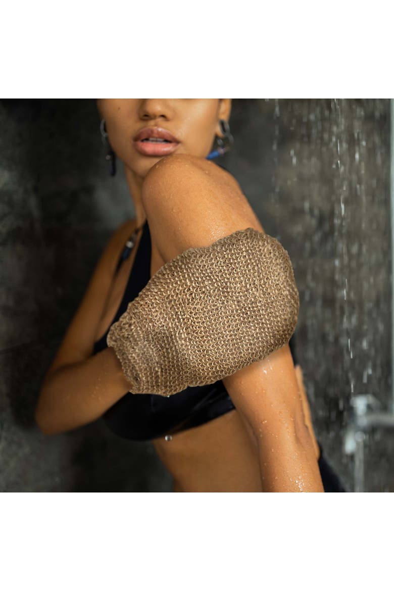 Sisal Hemp Bath Glove, Alternate, color, Ivory