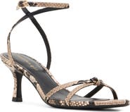 Madden Girl Red Ankle Strap Sandal