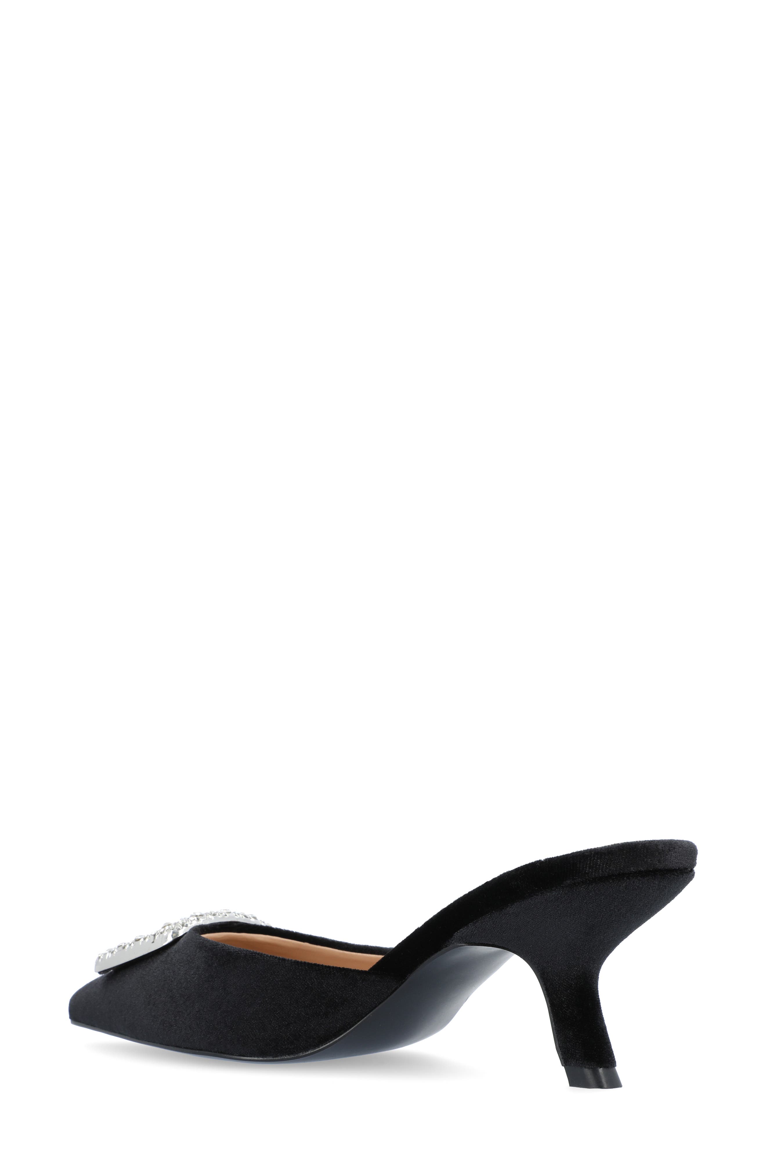 Journee Collection Rishie Pump, Alternate, color, Black
