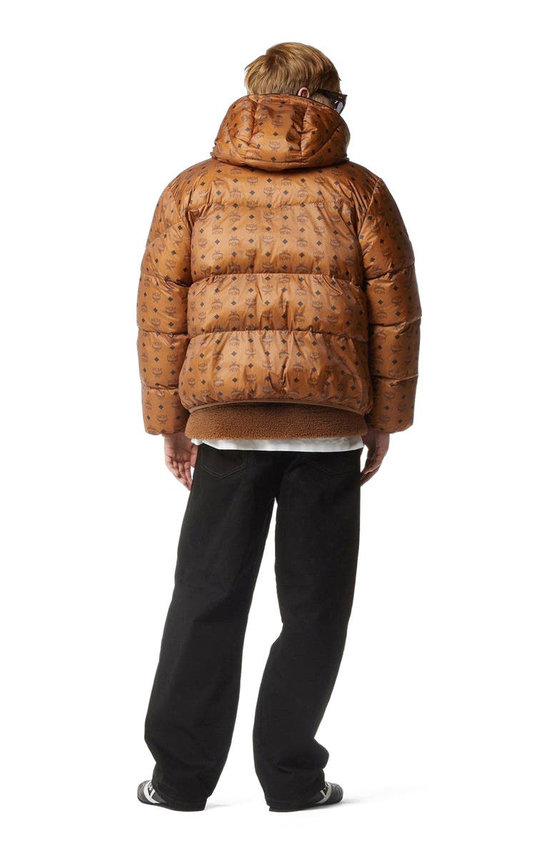 MCM Monogram Ripstop Nylon Parka, Alternate, color, 