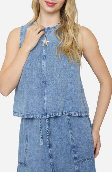 Blu Pepper Denim Top