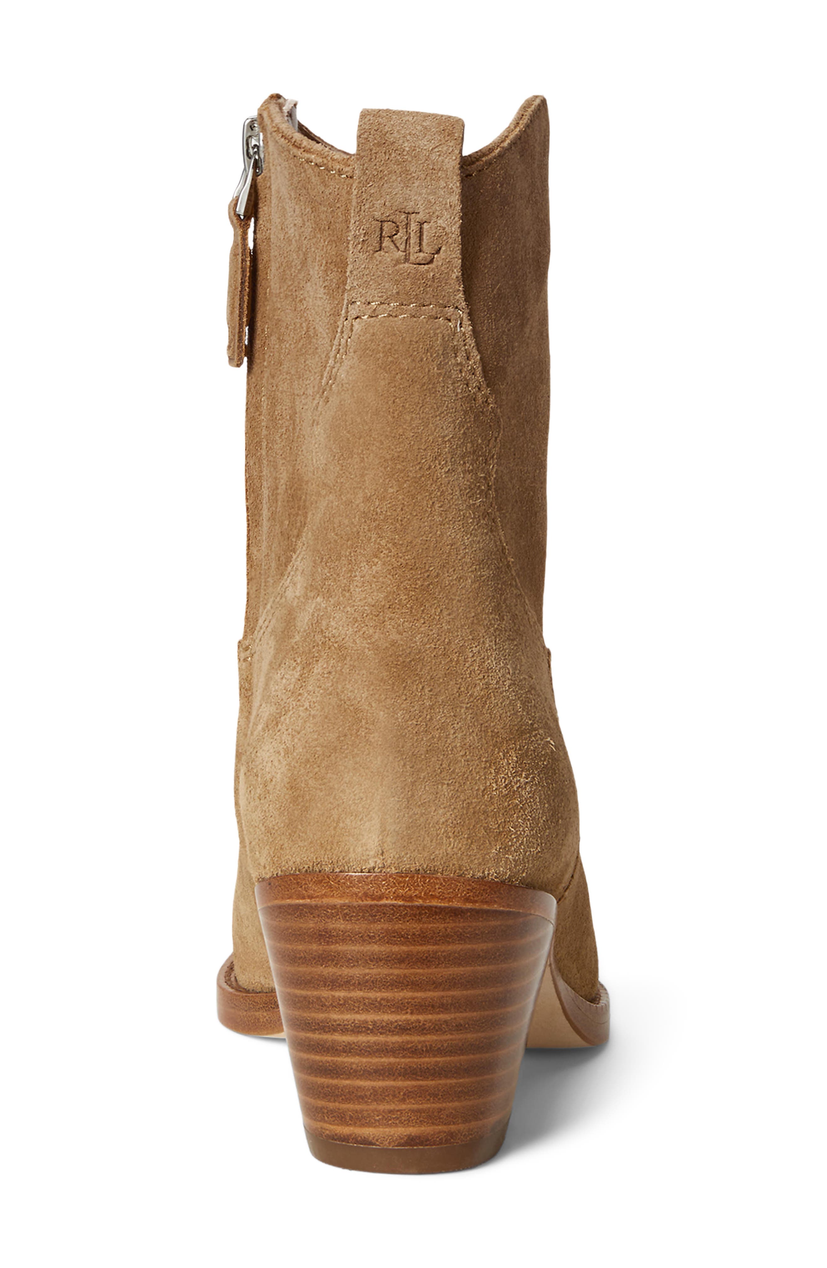 Harpher Bootie, Alternate, color, CAMEL