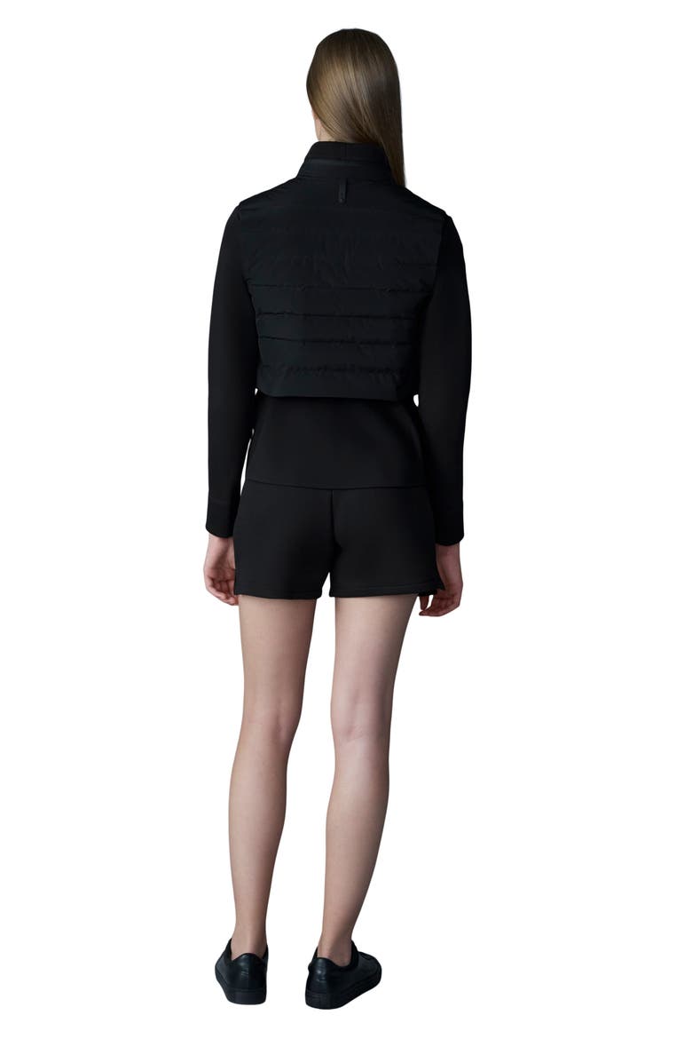 Priscilla 3-in-1 Hybrid Lightweight Jacket with Down Vest, Alternate, color, BLACK