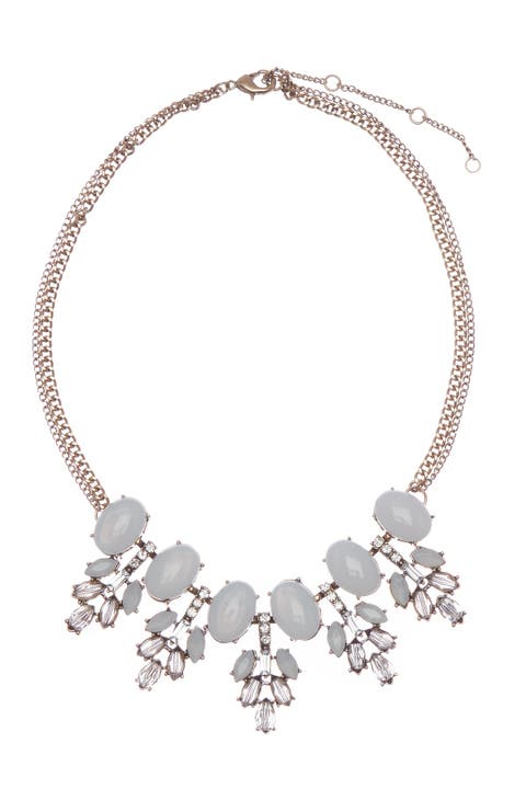 Nicole Crystal Statement Necklace