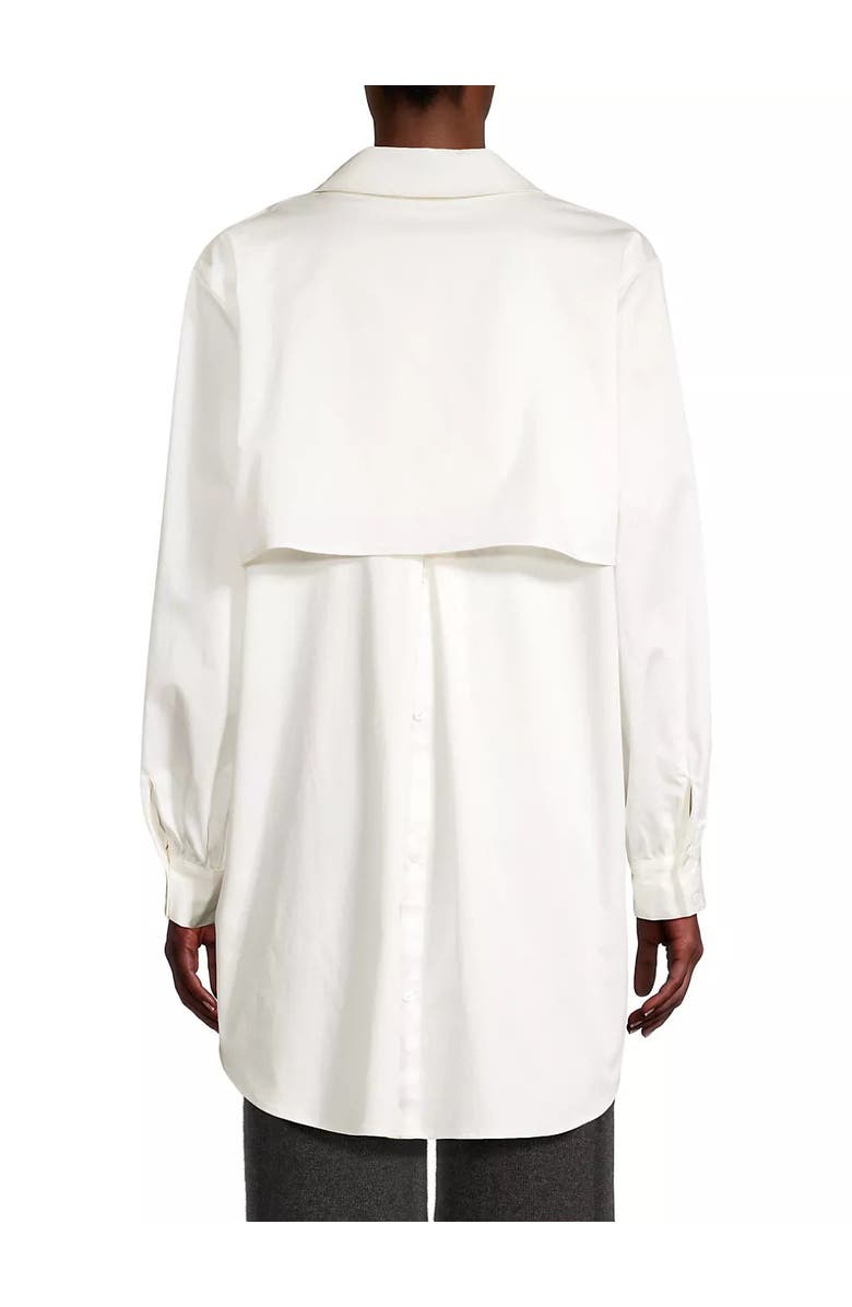 Emilia George Adele Trench Shirt, Alternate, color, White