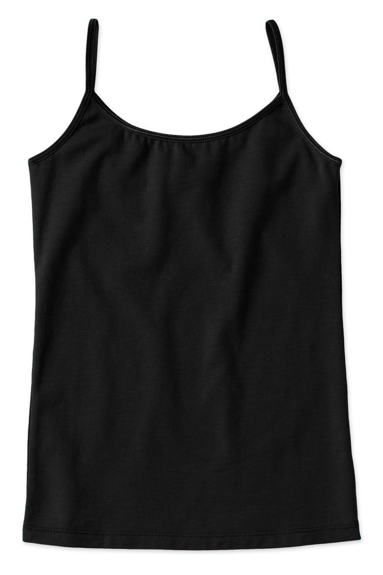 Kids' Long Camisole, Main, color, BLACK