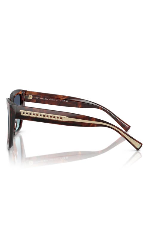 Tiffany & Co . 55mm Gradient Square Sunglasses In Multi