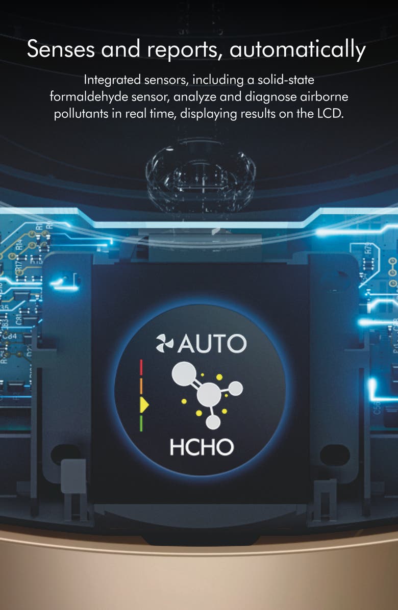 Dyson Purifier Cool Formaldehyde<sup>™</sup> TP09 Purifing Fan - White/Gold, Alternate, color,