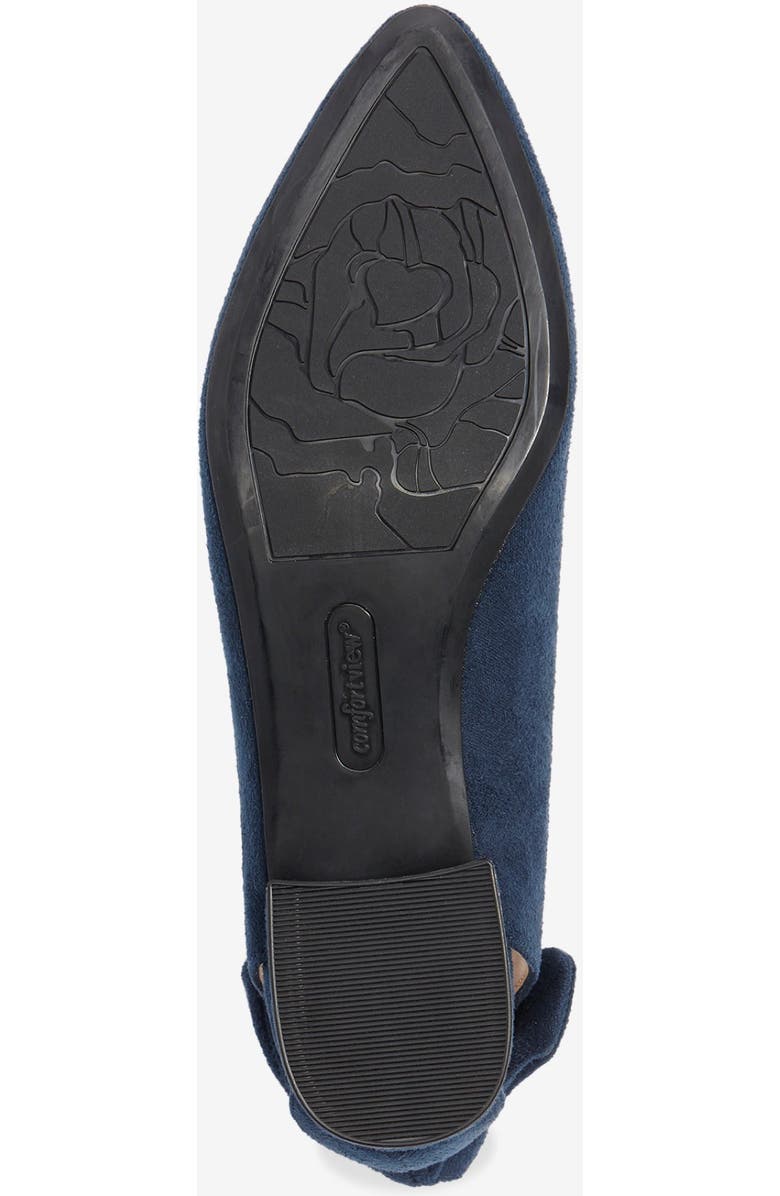 Comfortview The Nevelle Slip On Flat, Alternate, color, Black