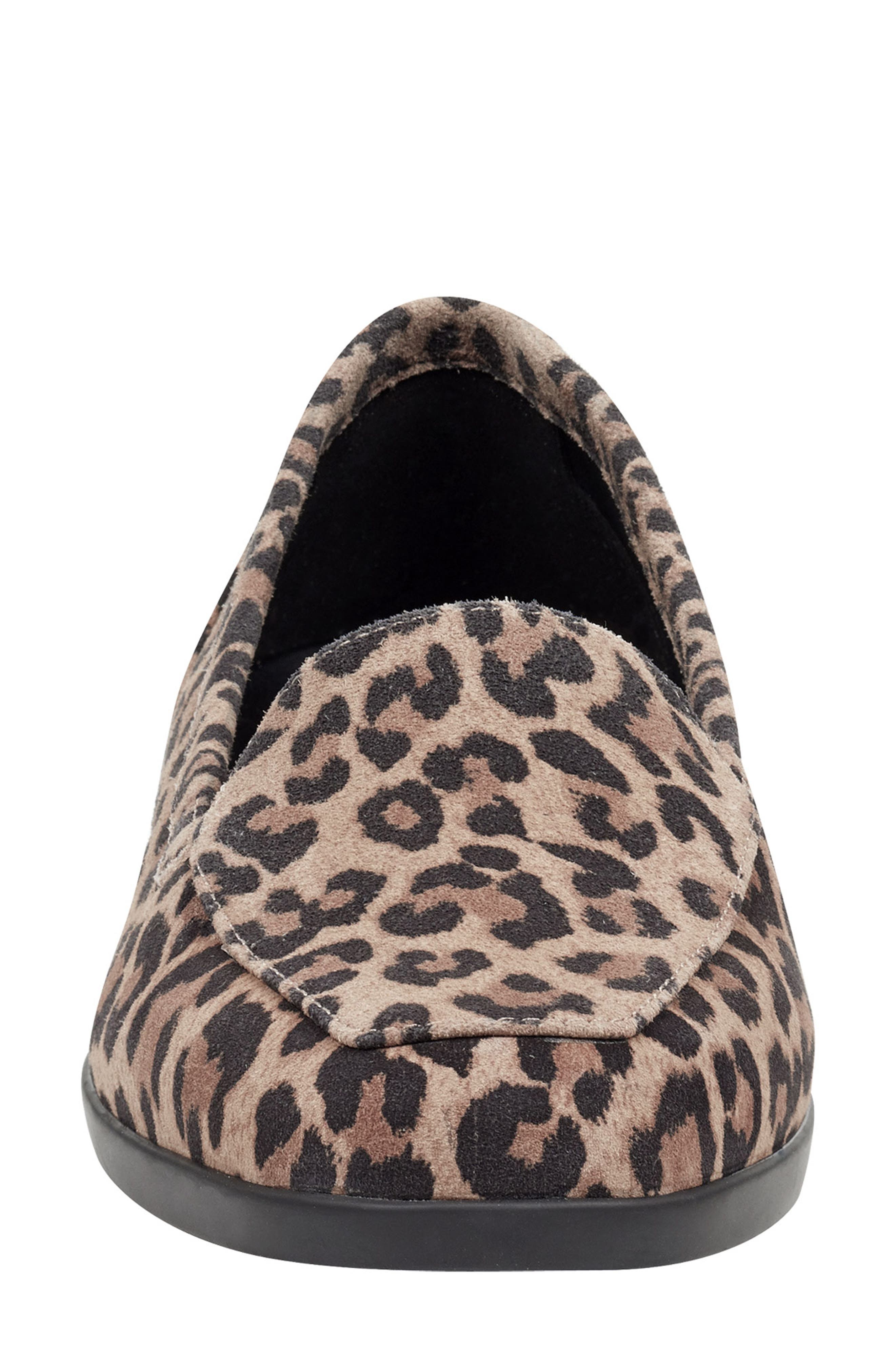 Devitt Flat, Alternate, color, LEOPARD PRINT SUEDE