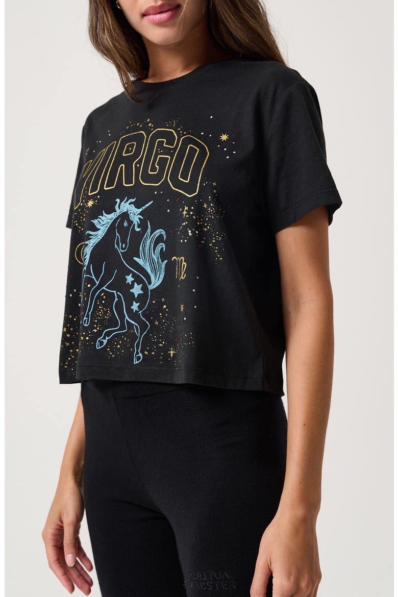 Virgo Mercury Graphic T-Shirt, Alternate, color, BLACK