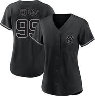 PROFILE Women's Profile Aaron Judge Black New York Yankees Plus Size Player Name & Number Fashion Jersey