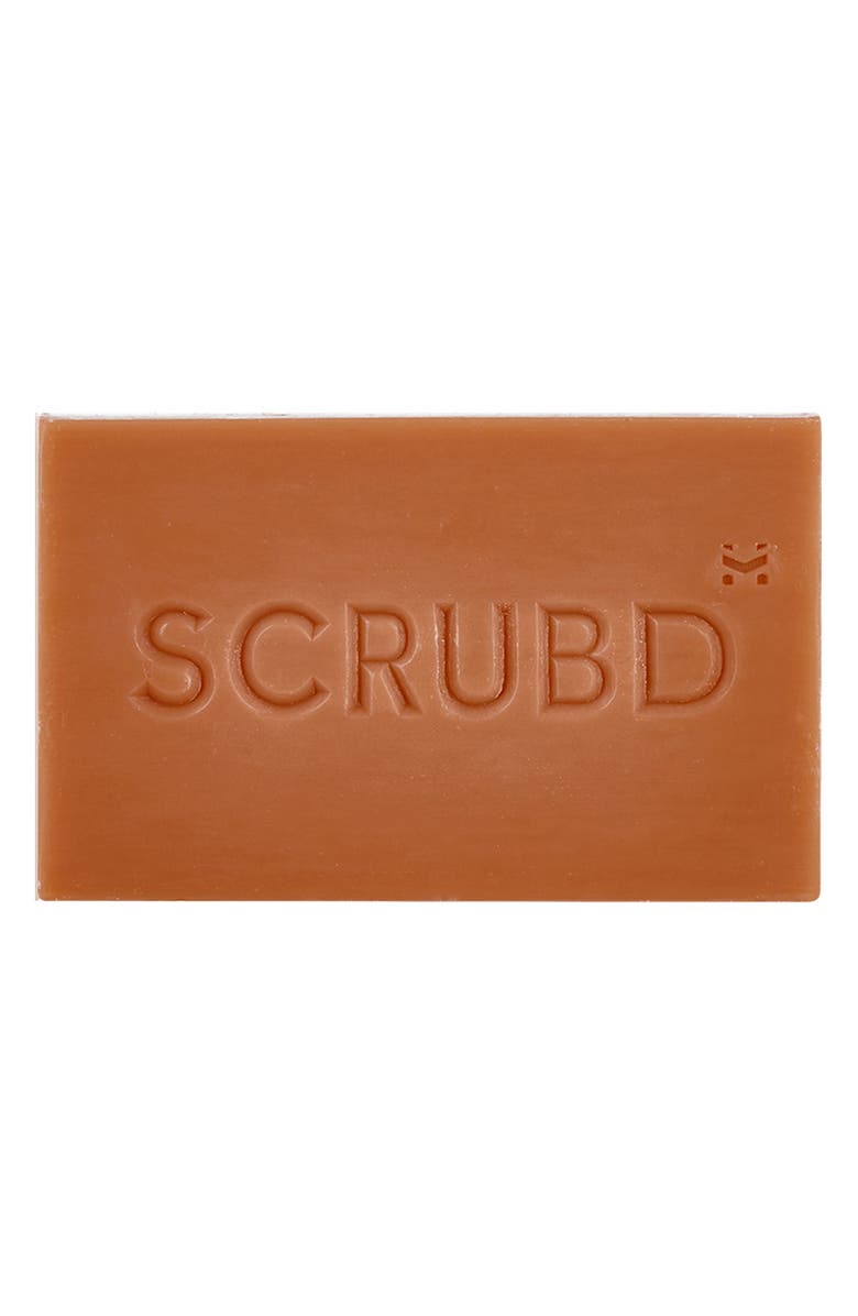 SCRUBD Cedarwood & Grapefruit Organic Triple-Milled Soap Block, Alternate, color, 