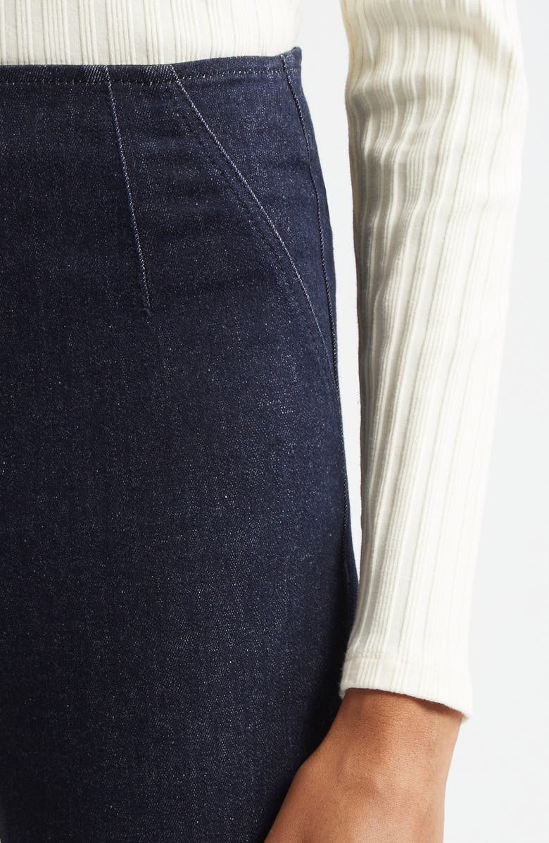 Veronica Beard Carson Off-Duty High Waist Ankle Flare Jeans, Alternate, color,