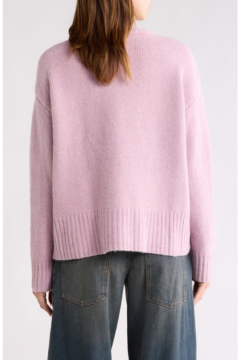 Elin Relaxed Fit Sweater, Alternate, color, LIGHT PINK
