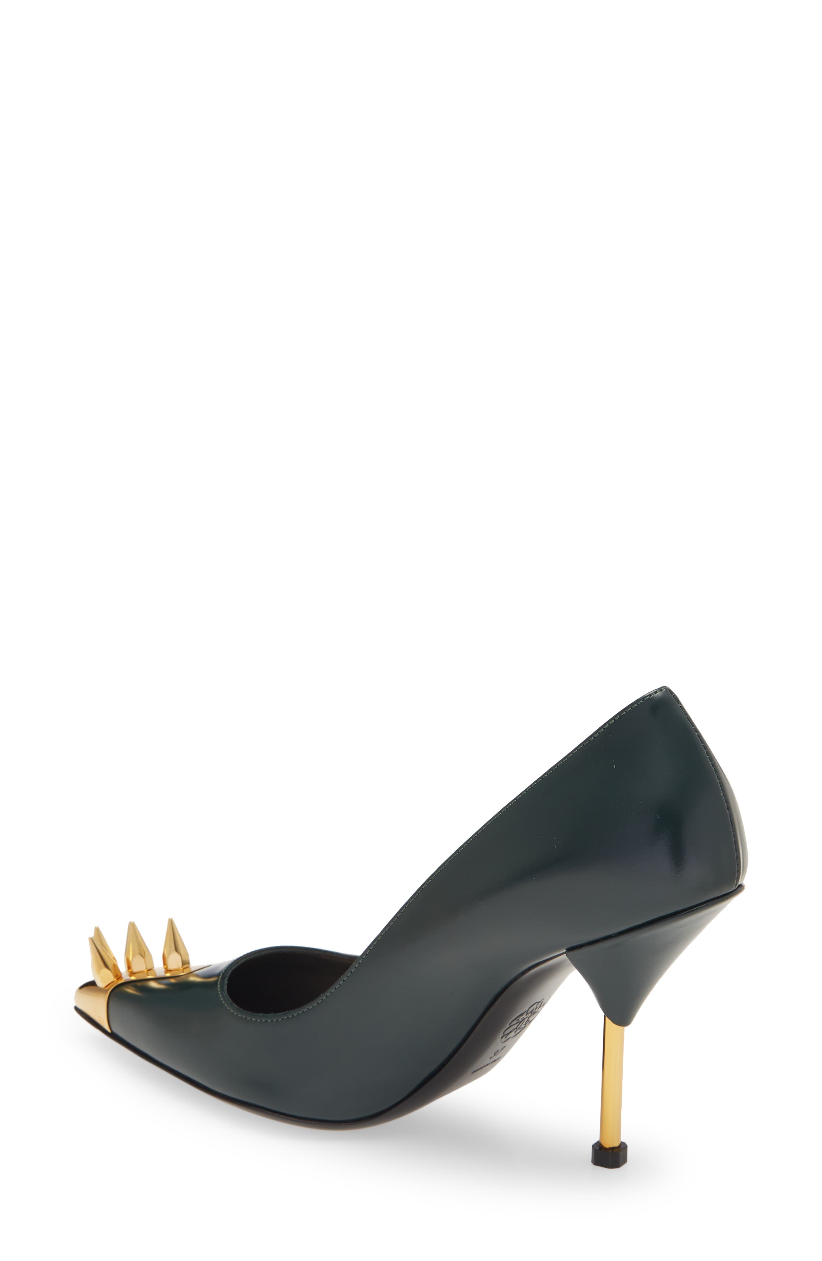 McQueen Alexander McQueen Punk Stud Pump, Alternate, color, 