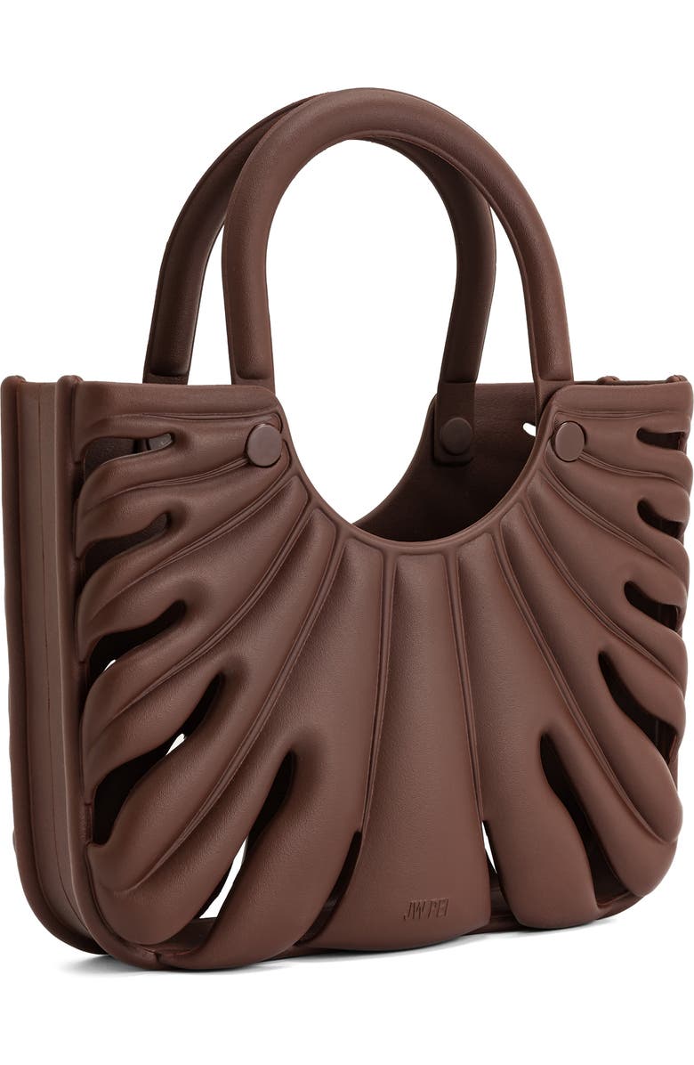 JW PEI Faye Leaf Beach Top Handle Bag, Alternate, color,