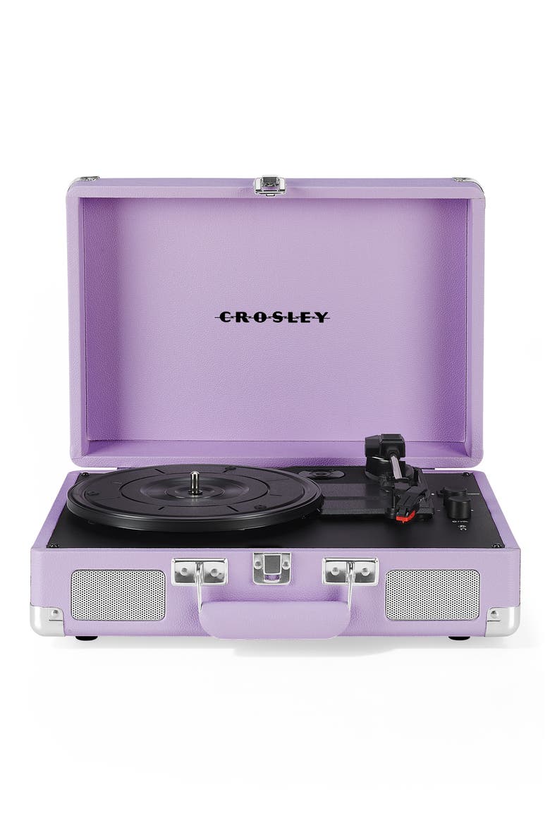 Cruiser Plus Record Player, Main, color, LAVENDER