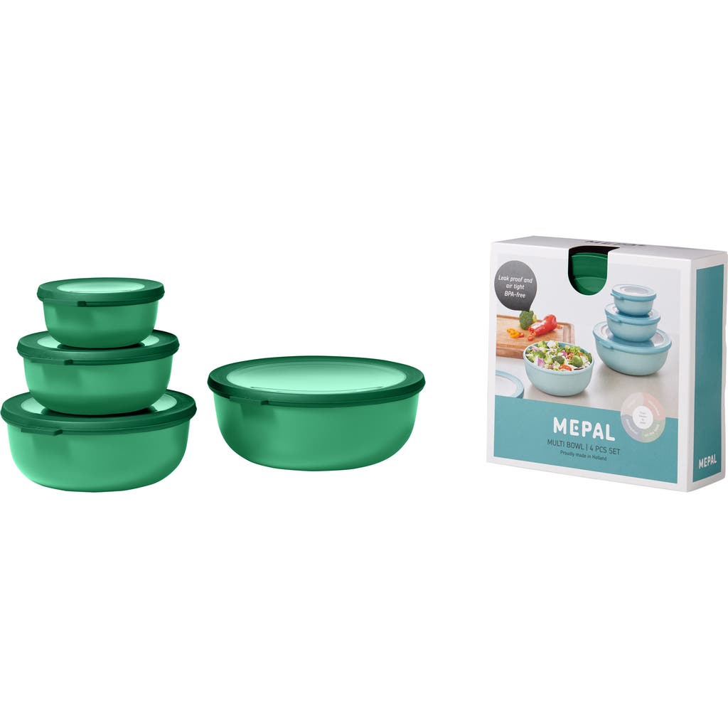 Mepal Cirqula Set Of 4 Storage Bowls