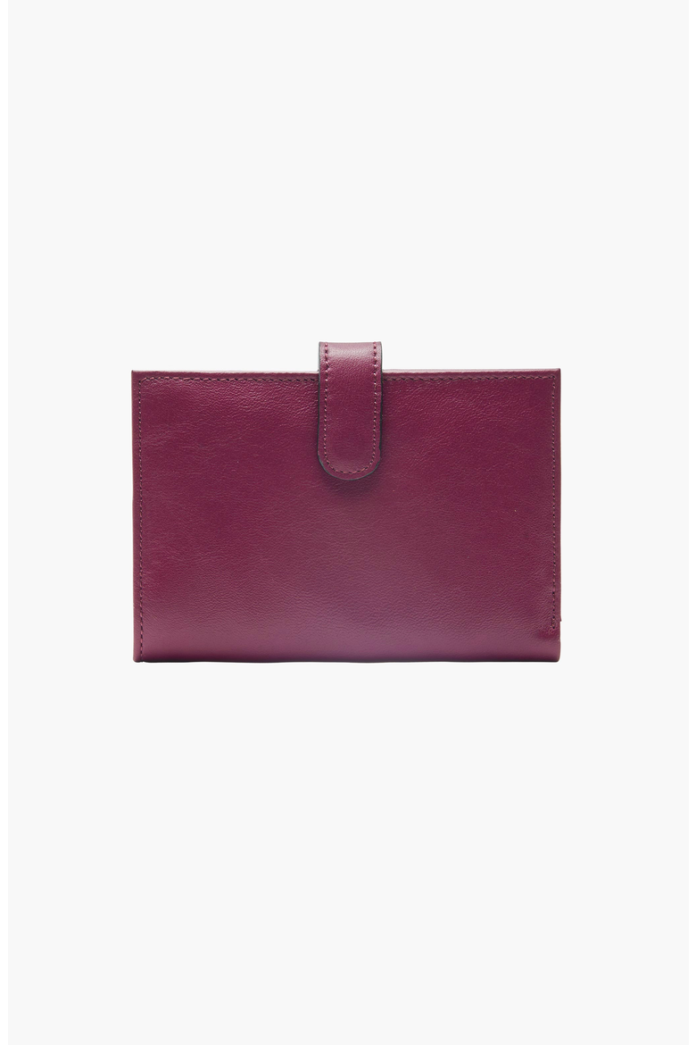 Joy Slim Wallet, Main, color, Oxblood