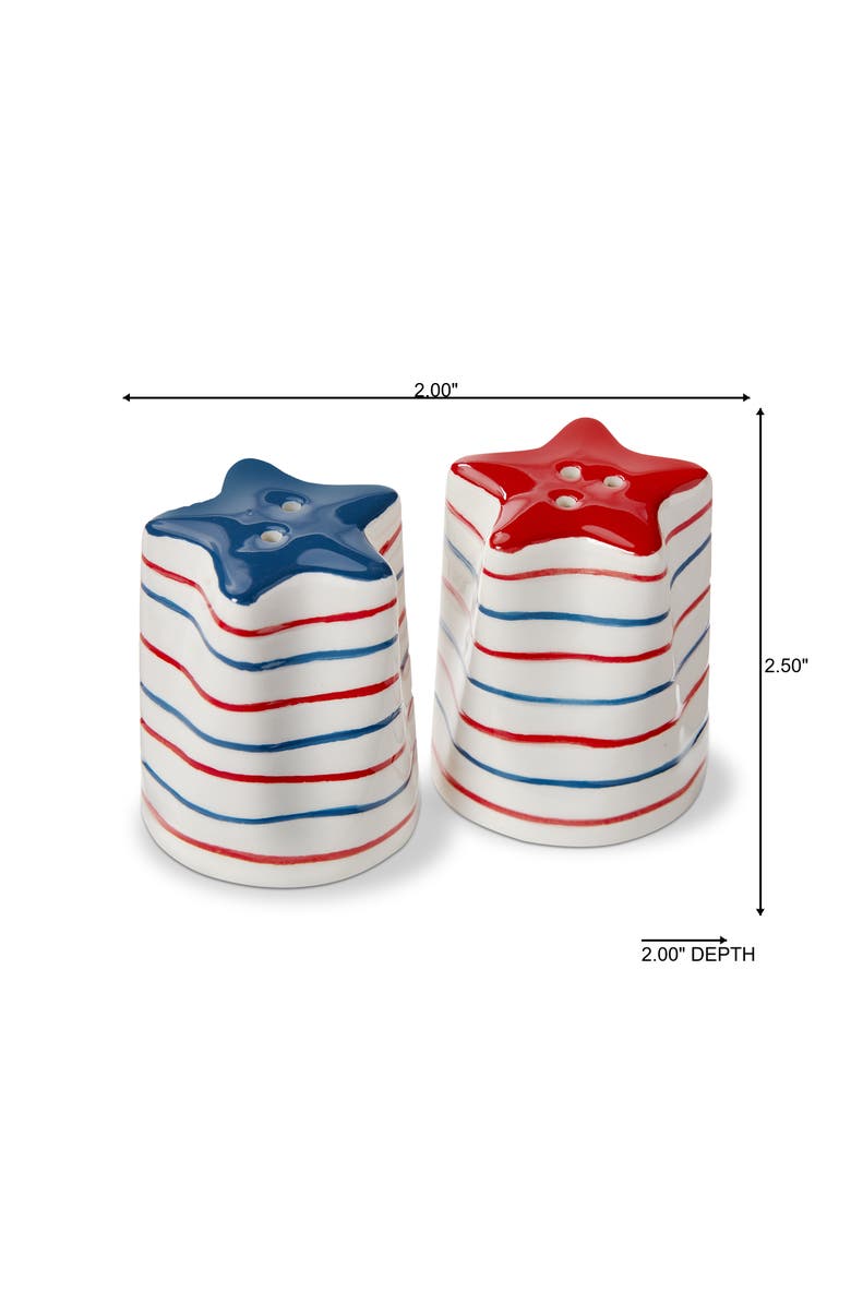 tag Star S&P S/2 Multi Earthenware Summer, Alternate, color, Red