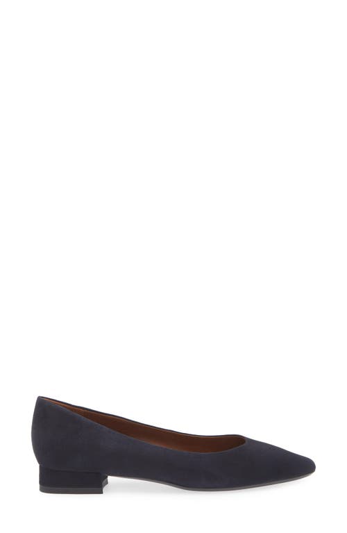 Aquatalia Penina Flat In Navy