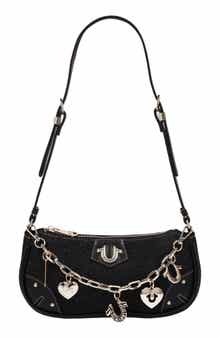 Horseshoe Chain Baguette Bag