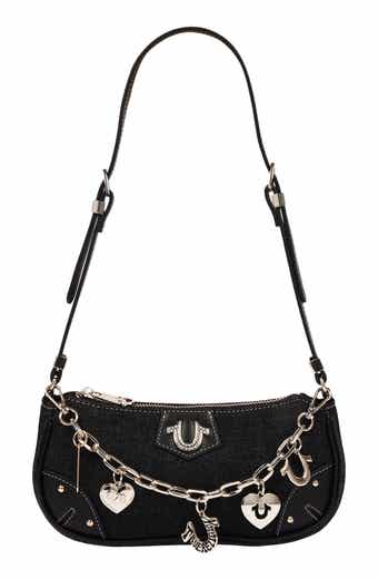 Horseshoe Chain Baguette Bag
