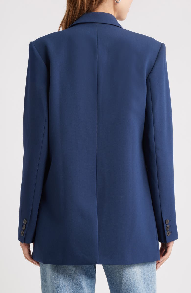 Open Edit The Icon Relaxed Blazer, Alternate, color, Navy Iris
