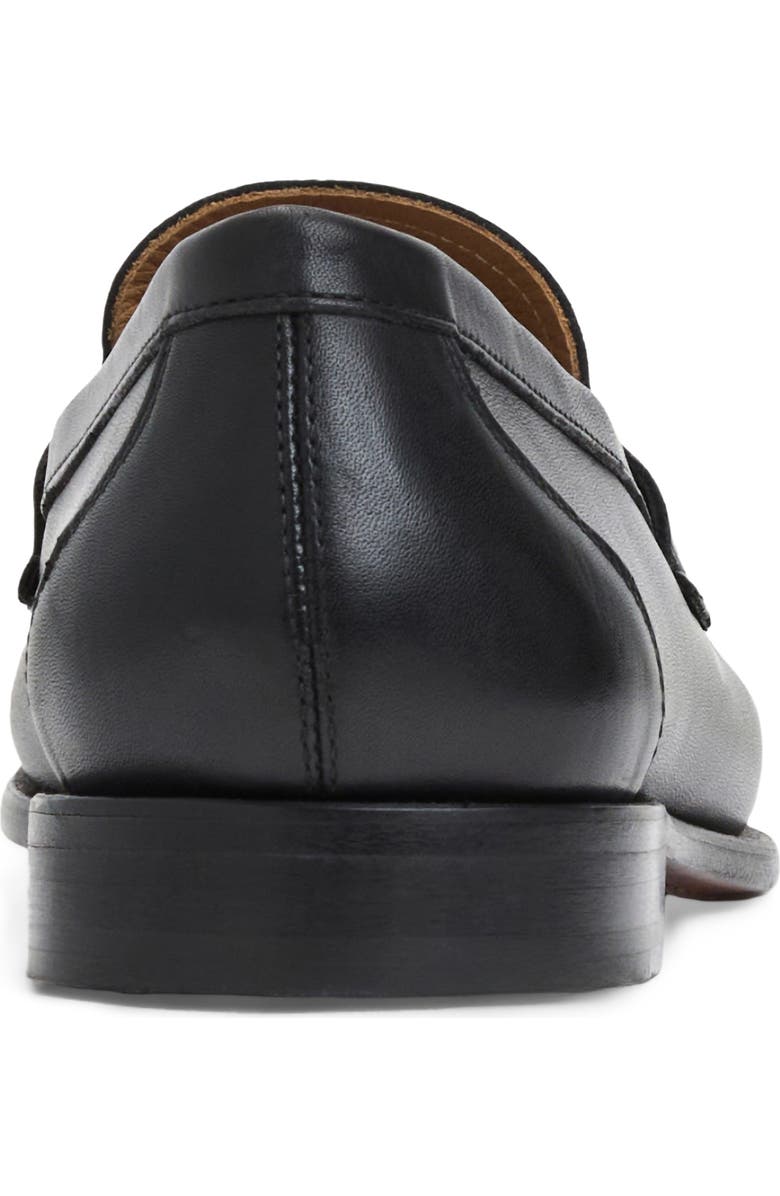 Bruno Magli Lombardo Wrapped Moc Toe Penny Loafer, Alternate, color,