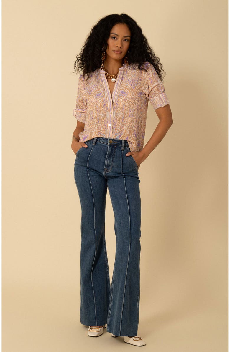 Halebob Yaretzi Silk Top, Alternate, color,