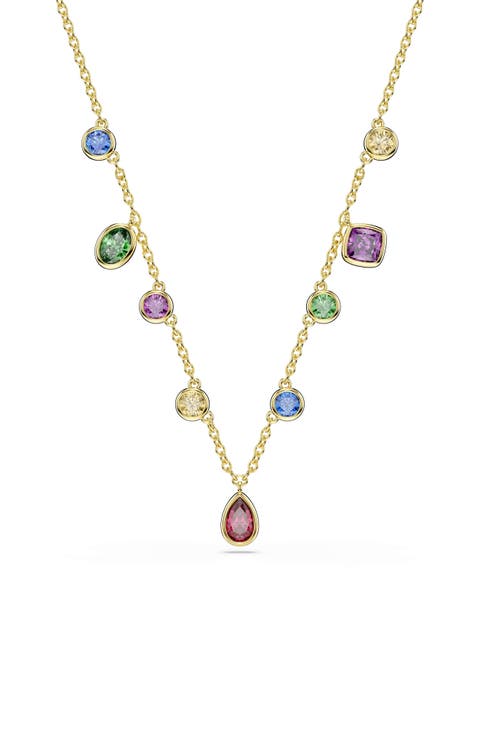 Millenia Cushion Cut Crystal Pendant Necklace