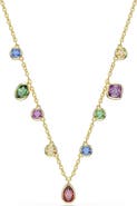Swarovski Millenia Cushion Cut Crystal Pendant Necklace
