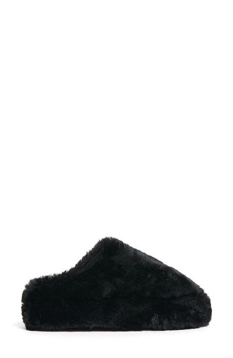 Misha Faux Fur Slipper (Women)
