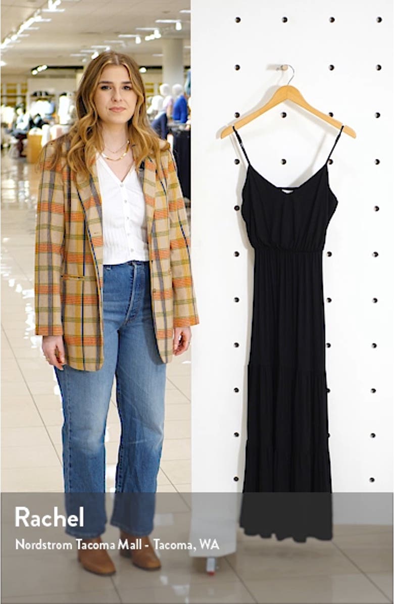 Tiered Cami Maxi Dress, sales video thumbnail