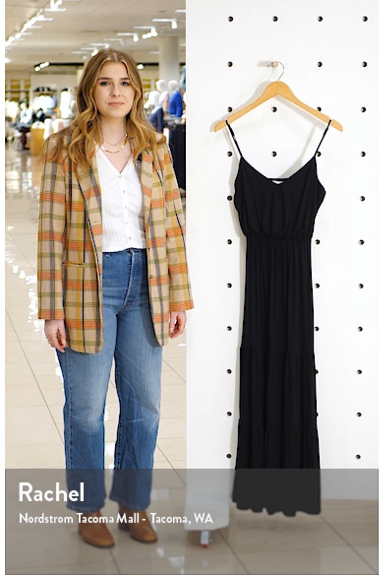 Tiered Cami Maxi Dress video