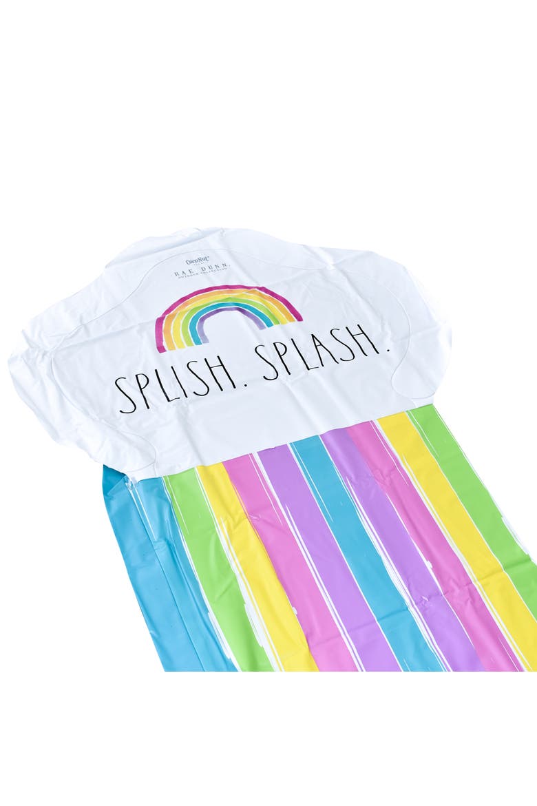 Splish Splash Rainbow Slide & Ride 16 Foot Water Slide Sprinkler, Alternate, color, Multicolored