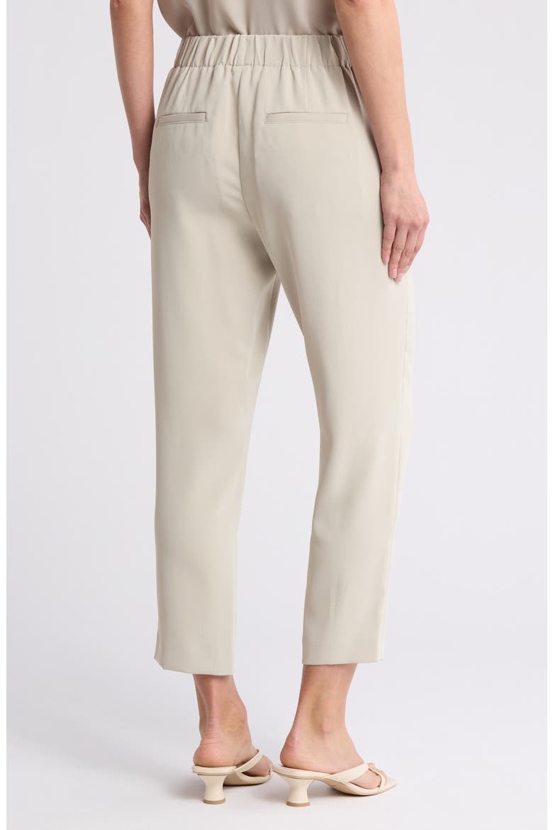 Mid Rise Pull-On Tapered Pants, Alternate, color, OYSTER