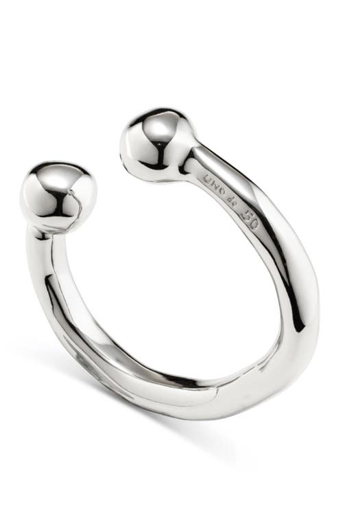 Unode50 Sterling Silver-plated Bracelet In Silver