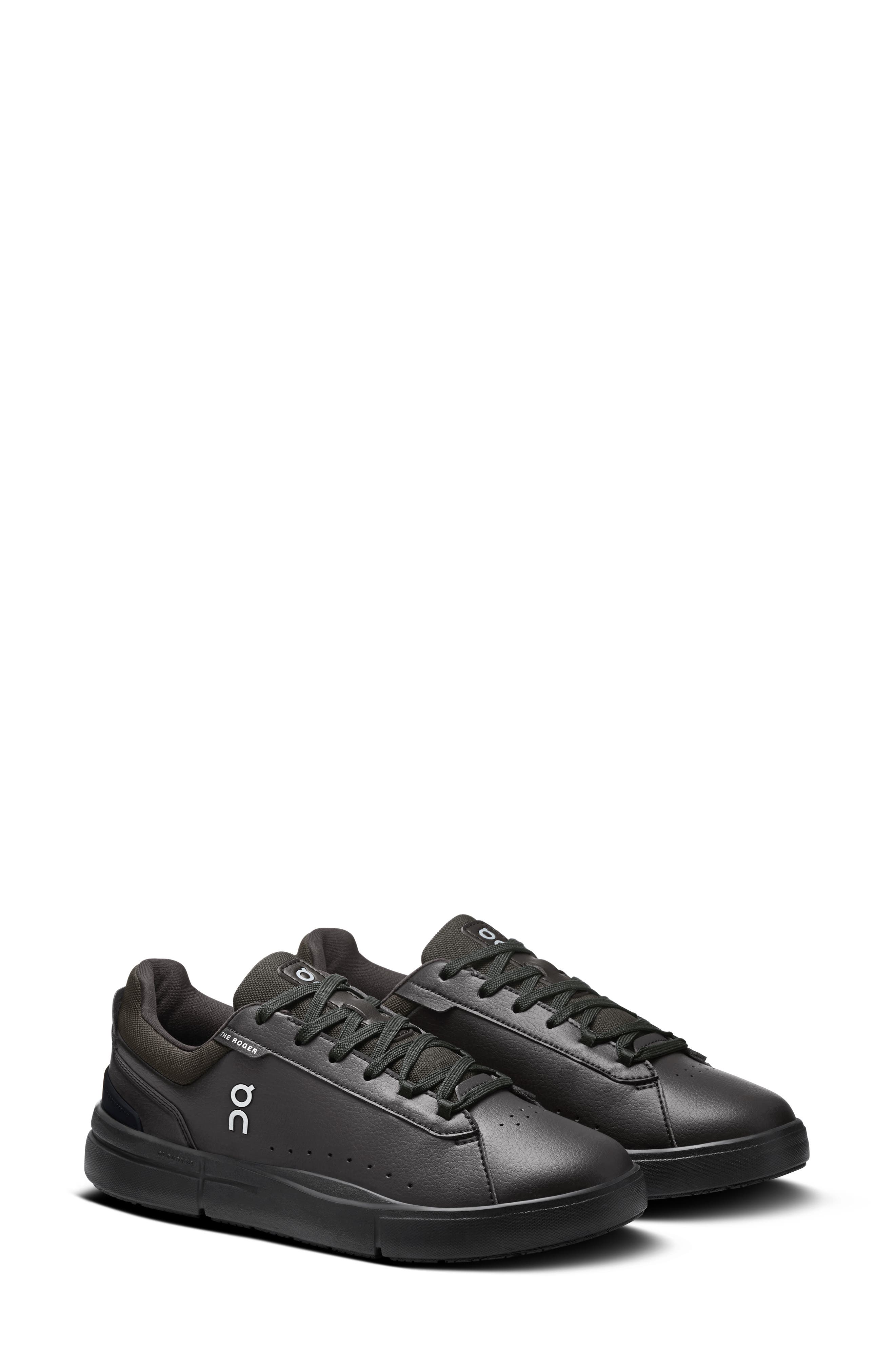 On THE ROGER Advantage Tennis Sneaker, Main, color, Black/ Black