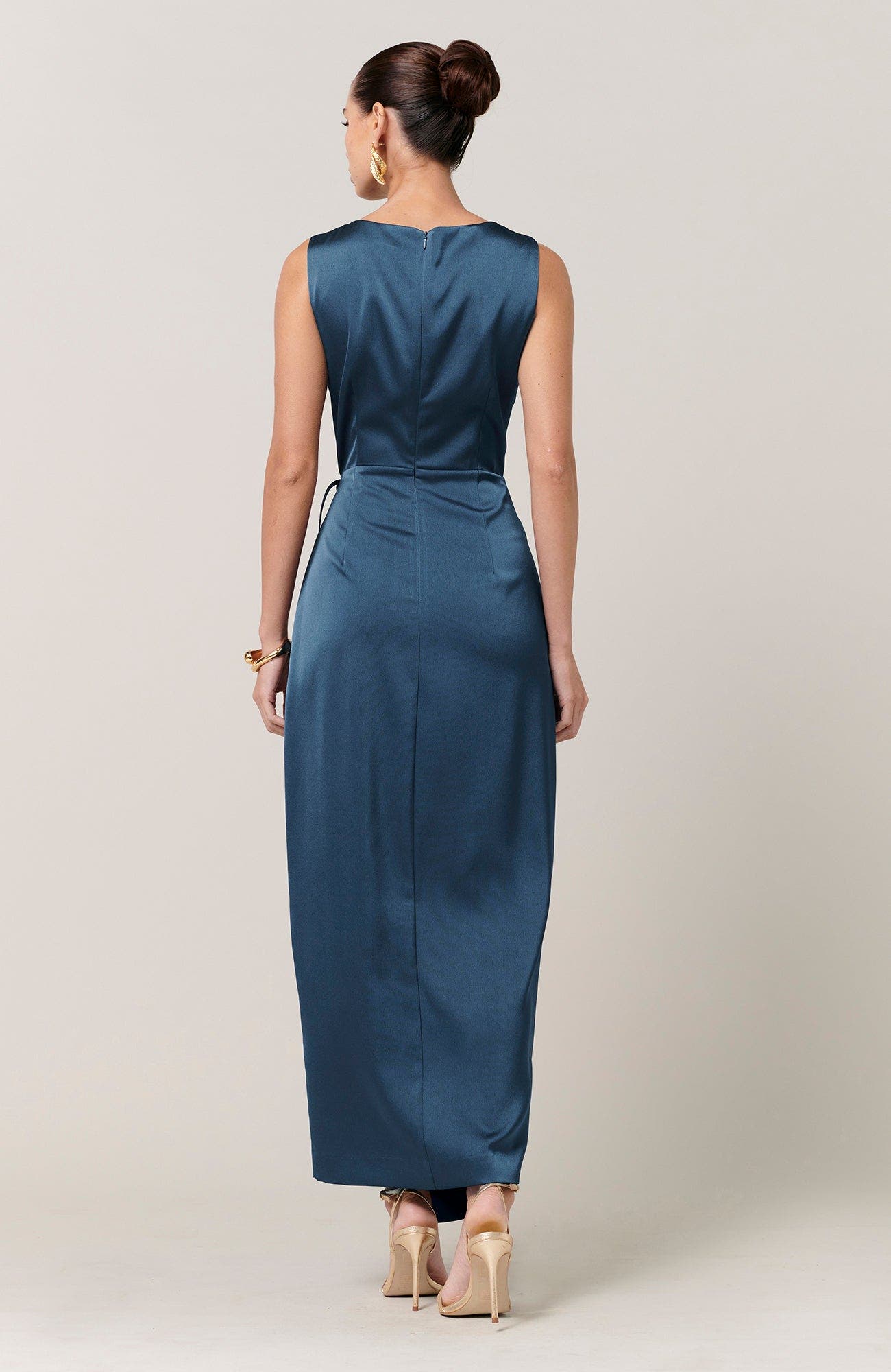 seona formal satin midi dress SAVEL Shona (Women) Maxi dress