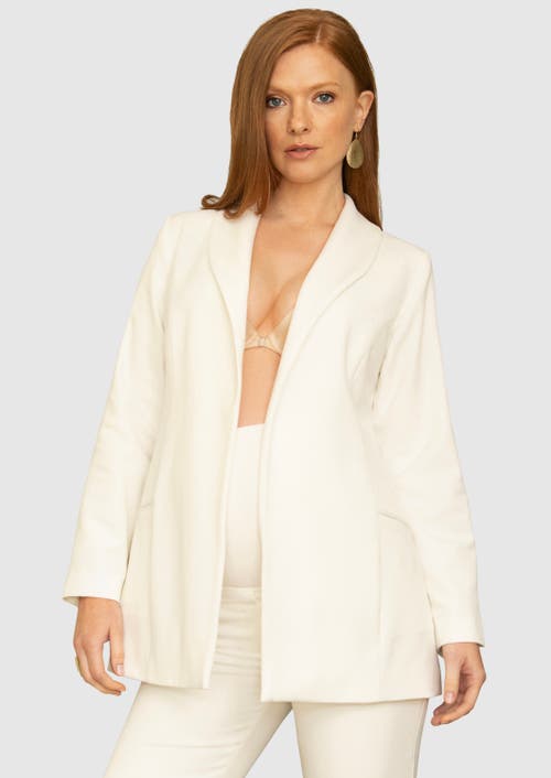 Tiffany Rose Maternity Mya Soft Tailored Jacket In Neutral