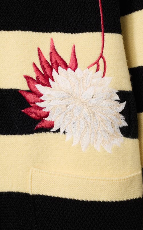La Doublej Derby Cardigan In Brown