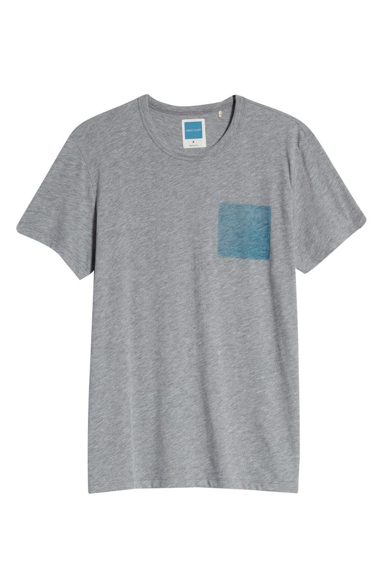Jason Scott Blue Square T-Shirt, Alternate, color, 
